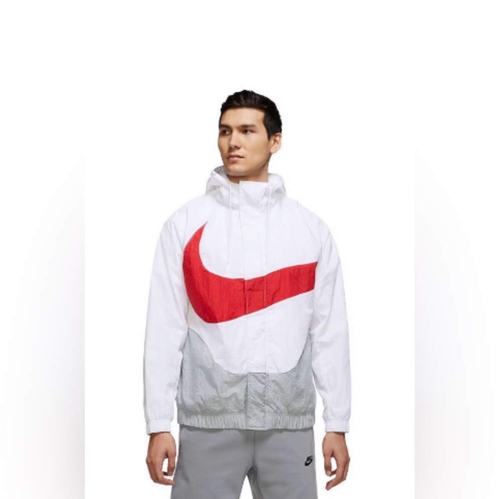 Nike Sportswear Swoosh Woven Lined Jacket mens size medium